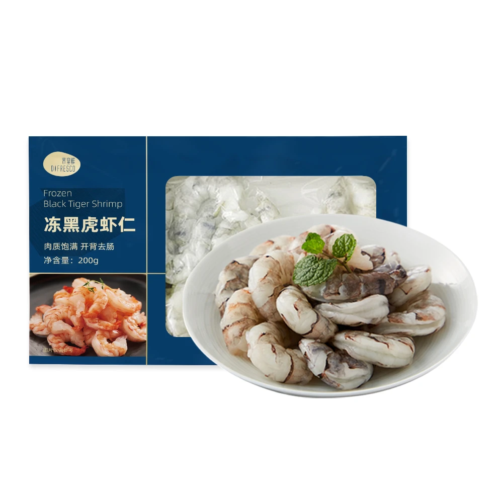 帝皇鲜 黑虎虾仁 200g(约13-17只)