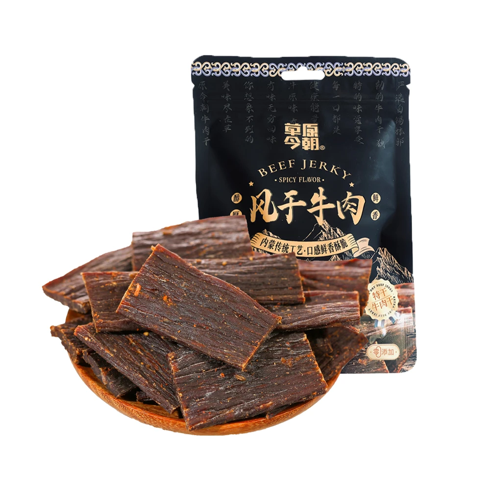 草原今朝 特干风干牛肉(原味) 60g