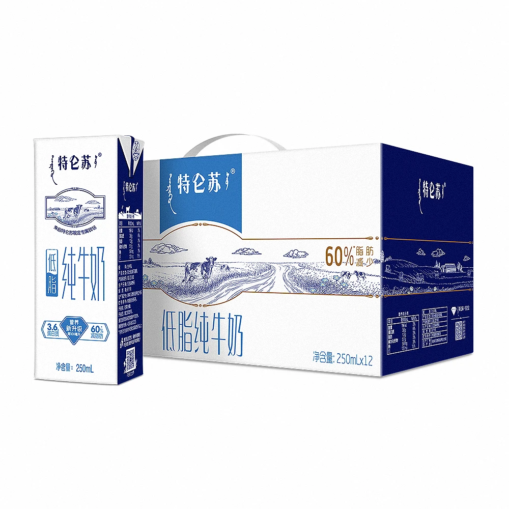 蒙牛 特仑苏 低脂牛奶 250ml*12