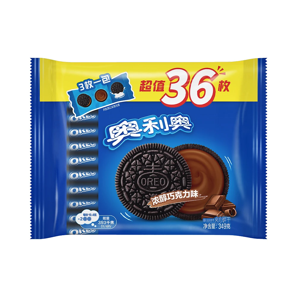 奥利奥 夹心饼干 巧克力味 349g