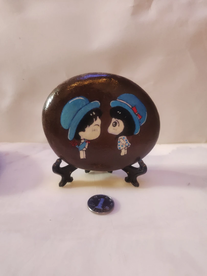 卡通可爱情侣图（已封层）