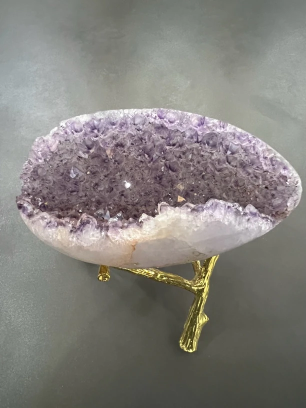 天然水晶全抛恐龙蛋稀罕摆件