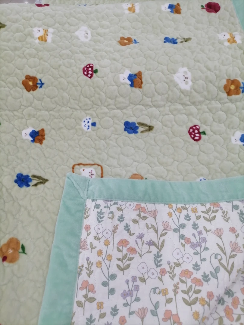 进口印花双面绒垫子（新版）