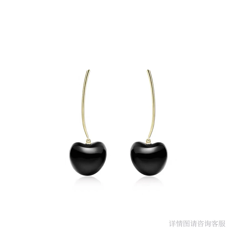 925银珐琅耳饰 欧货DP高品耳钉-8252