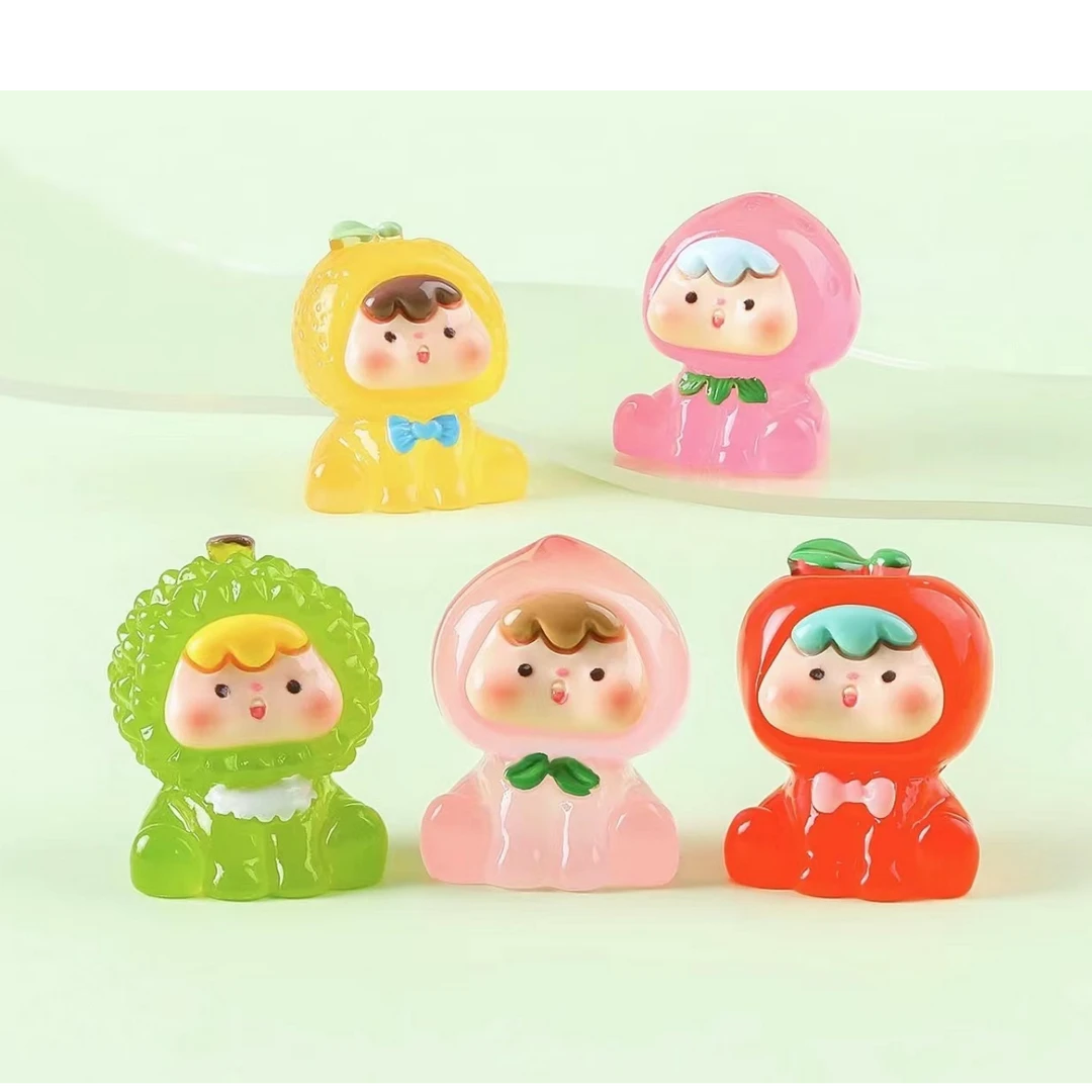 【直播拆水果崽崽对对碰】系列手工DIY饰品树脂夜光款