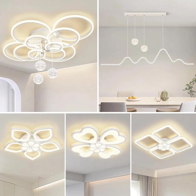 客厅灯2025新款简约现代主灯高端轻奢大气吸顶灯全屋灯具套餐组合