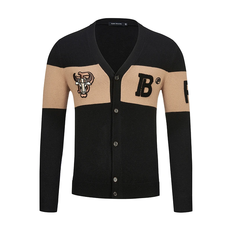 PLEIK PHOLPPE普莱克翡丽 秋冬男士休闲羊毛开衫PSK083215329