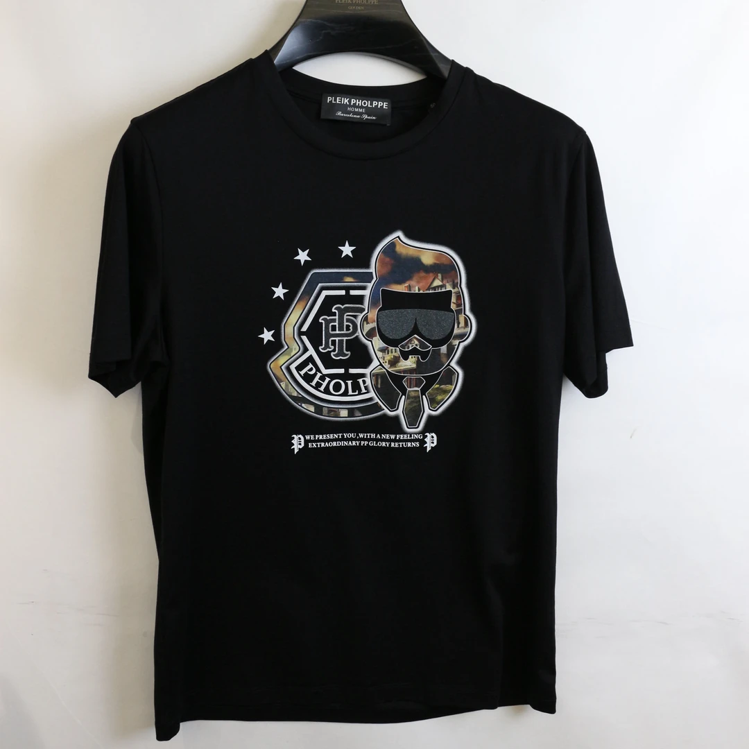 【PP】夏季休闲字母印花刺绣百搭短袖T恤  PTD28420779