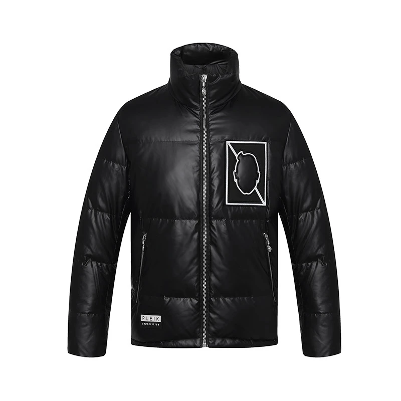 PLEIK PHOLPPE冬季亮面厚实保暖潮流羽绒服外套PYR33940953