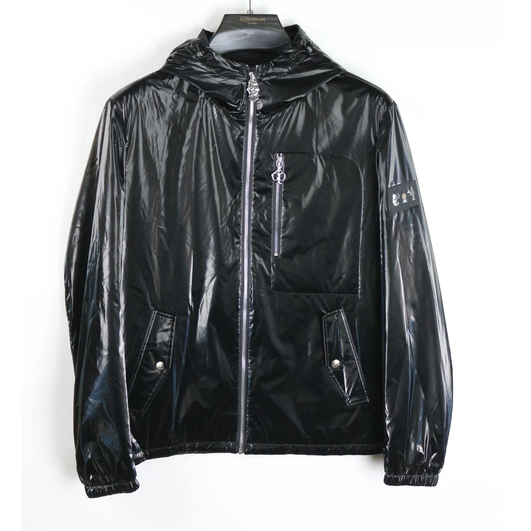 PLEIK PHOLPPE 秋冬时尚亮面棉服 GMF093208650