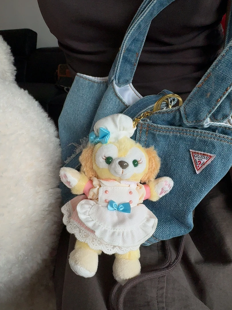 烘焙饼饼女孩娃娃玩具可琦安毛绒公仔书包挂件可爱小公主背包扣