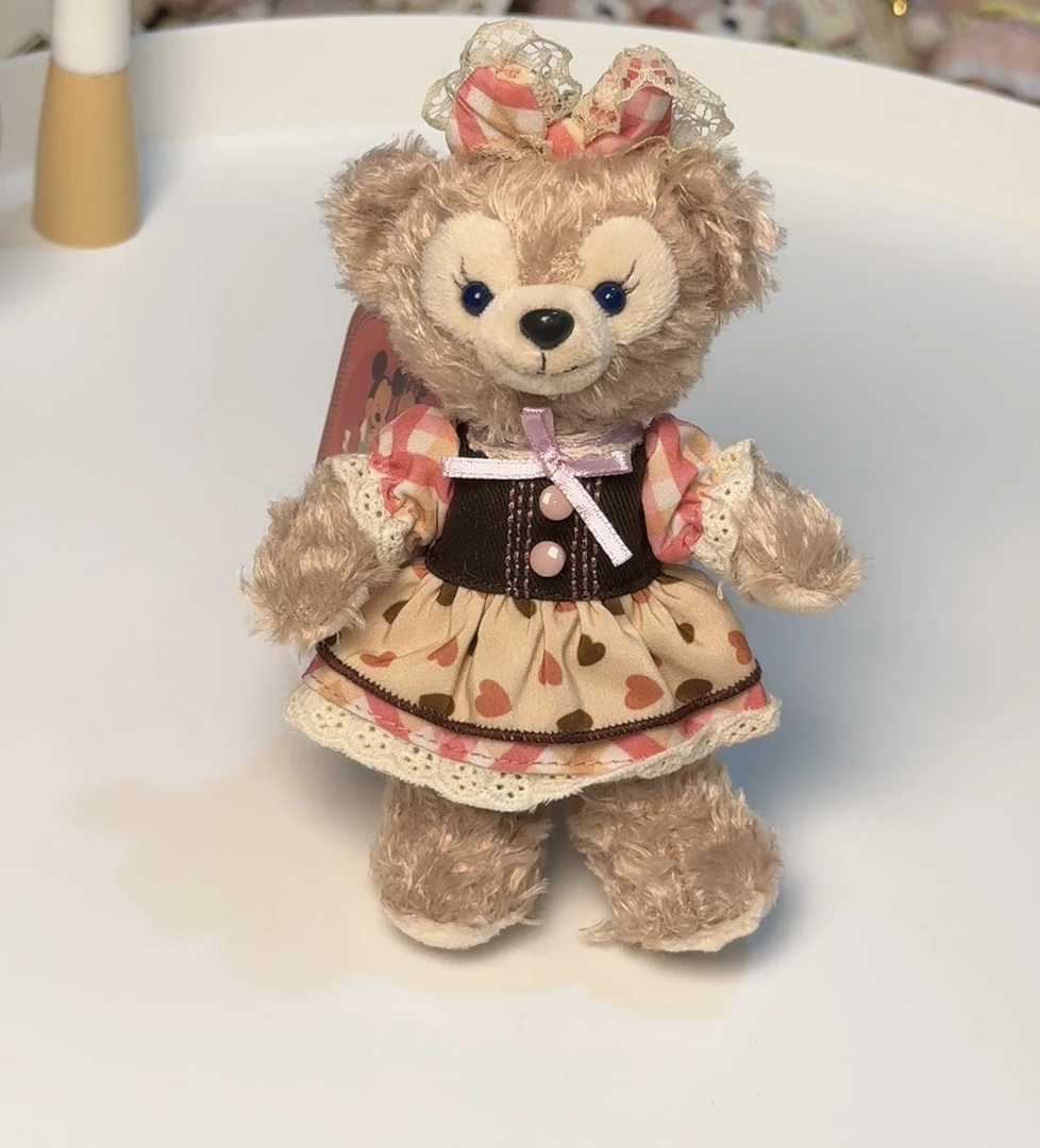 女孩娃娃玩具雪莉玫17版情人节毛绒公仔书包挂件可爱小公主背包扣