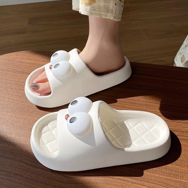 拖鞋女款夏天可爱室内居家家用洗澡防滑防臭网红踩屎感凉拖鞋夏季