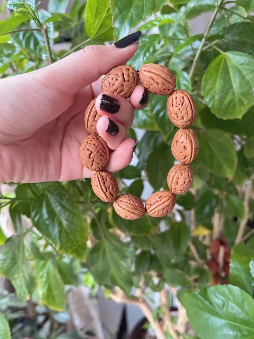 东北原生态桃核手串16mm10颗