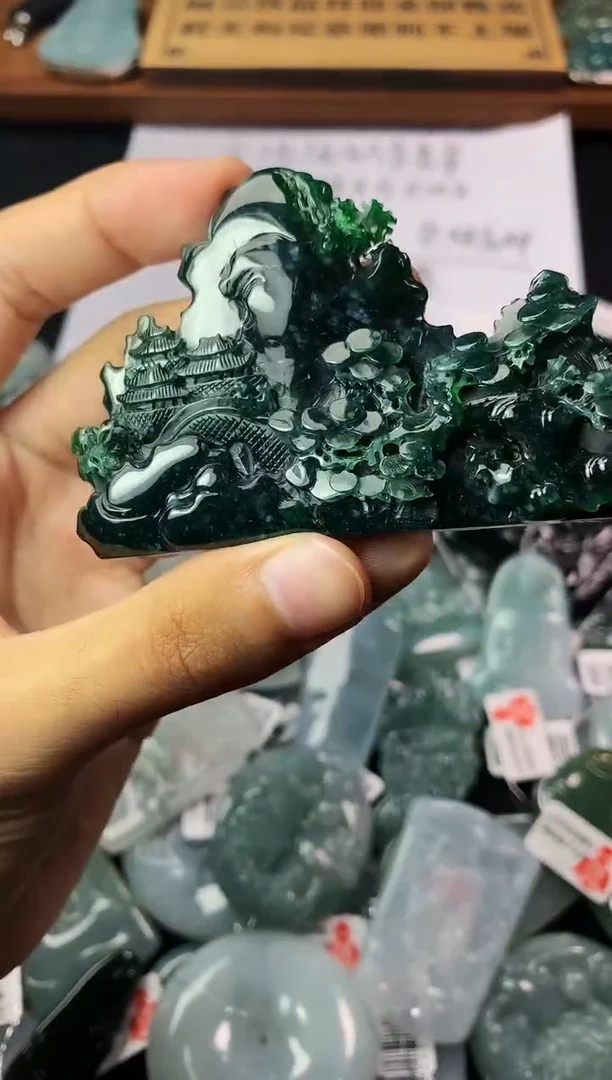 【闪购商品】定制翡翠未镶嵌S毛货不退不换