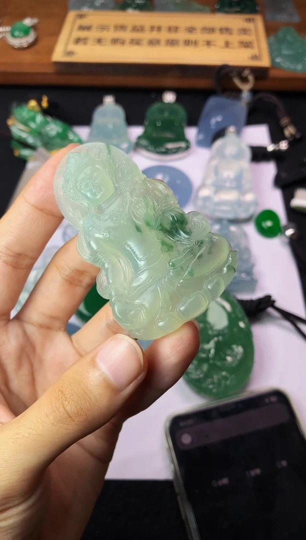 【闪购商品】定制翡翠未镶嵌PA毛货不退不换  全30000
