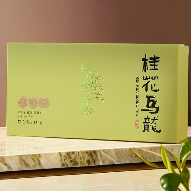 桂花乌龙茶 新茶浓香型窨制桂花茶高山茶叶桂花香茶叶小泡装