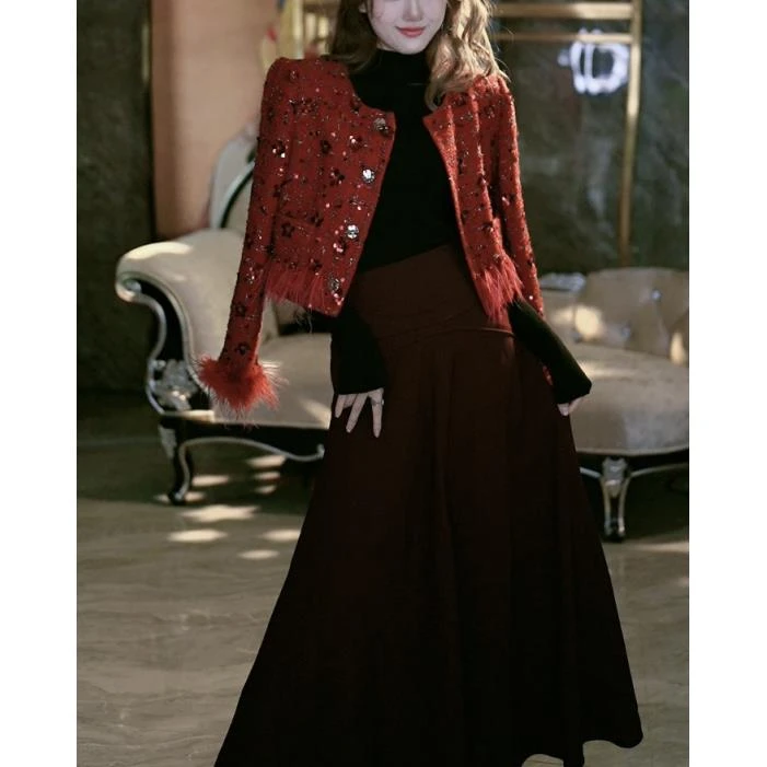 SEJI/瑟纪8.15【香香公主】重工气质小香外套