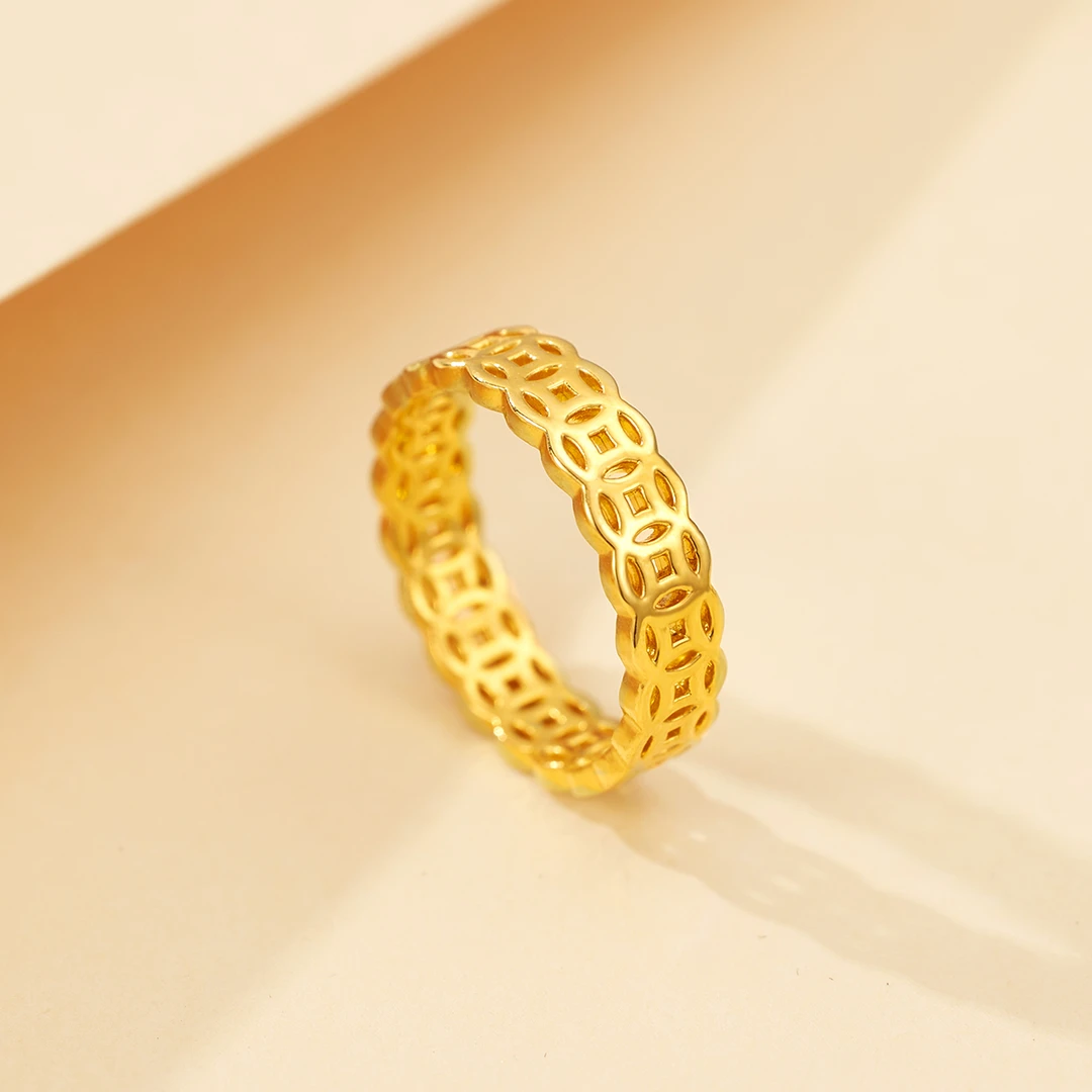 足金999钱多多配件古风国风精美轻奢素款#00116