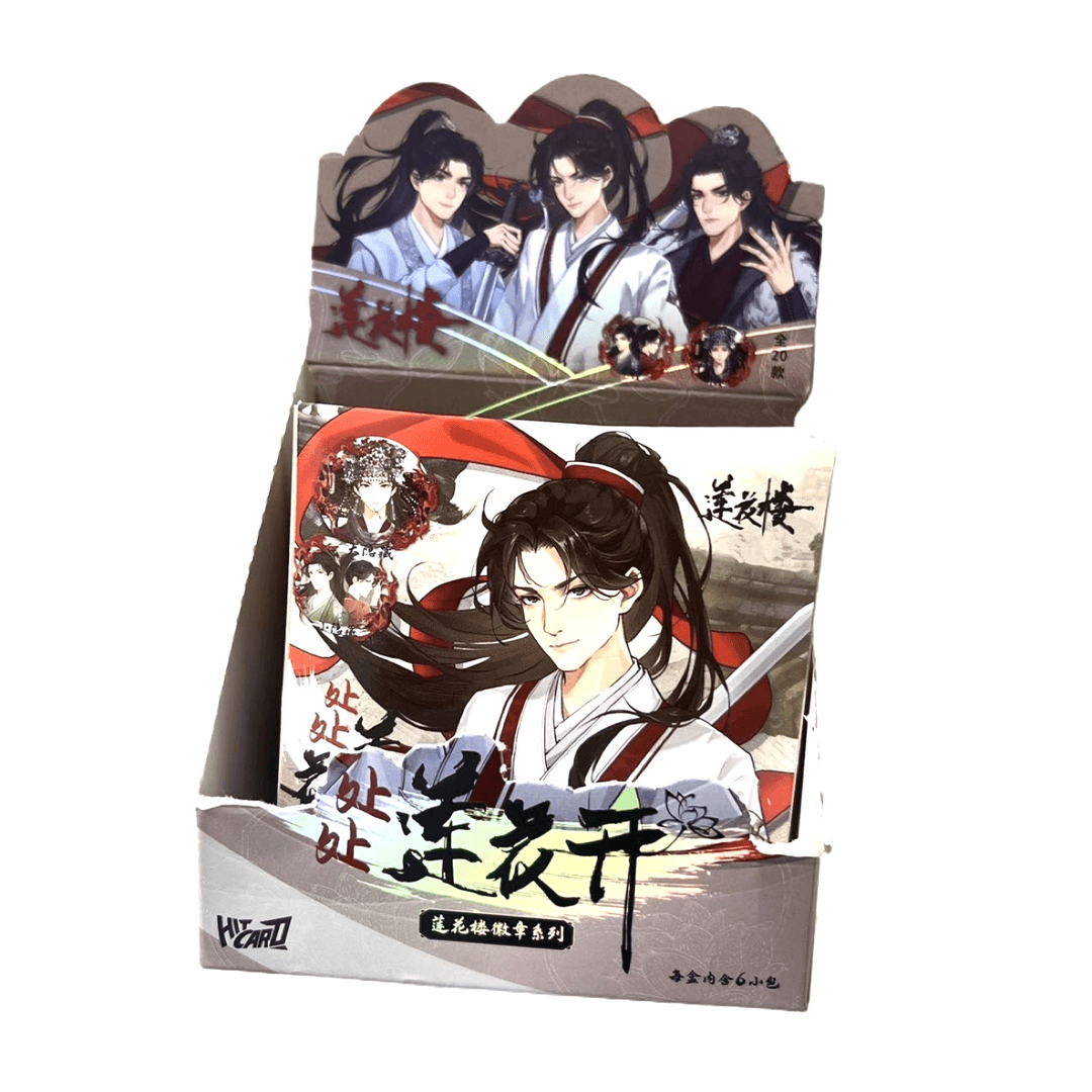 【拆盒】莲花楼吧唧徽章 HITCARD 处处莲花开徽章潮玩盲盒（代拆）