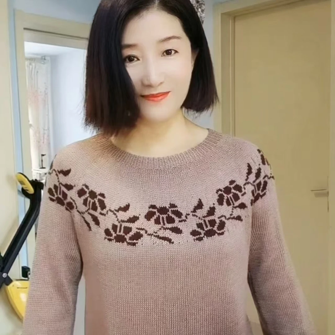 育克圆领 提花教程