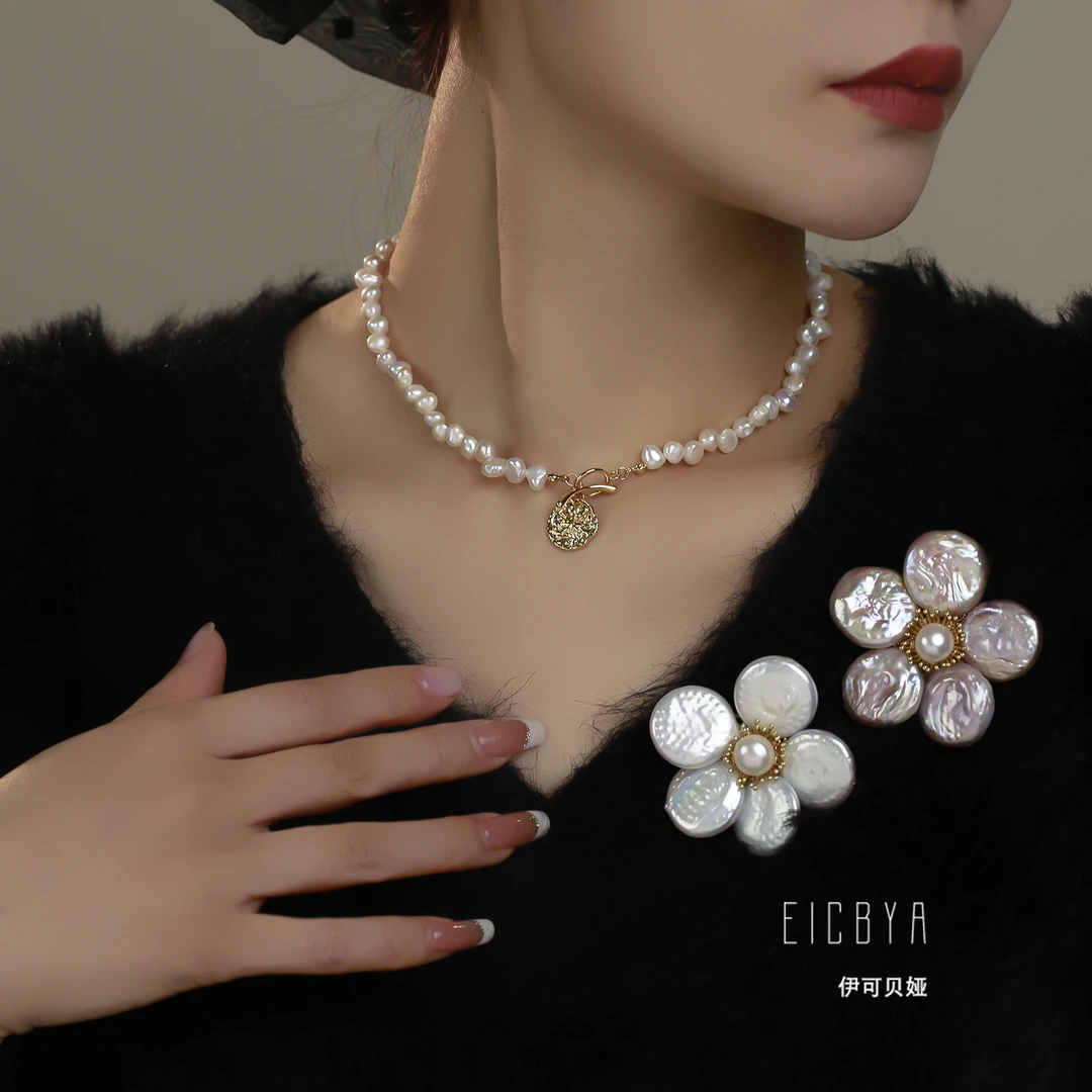 【小步舞曲】巴洛克锁骨链短款手工个性轻奢时尚百搭复古