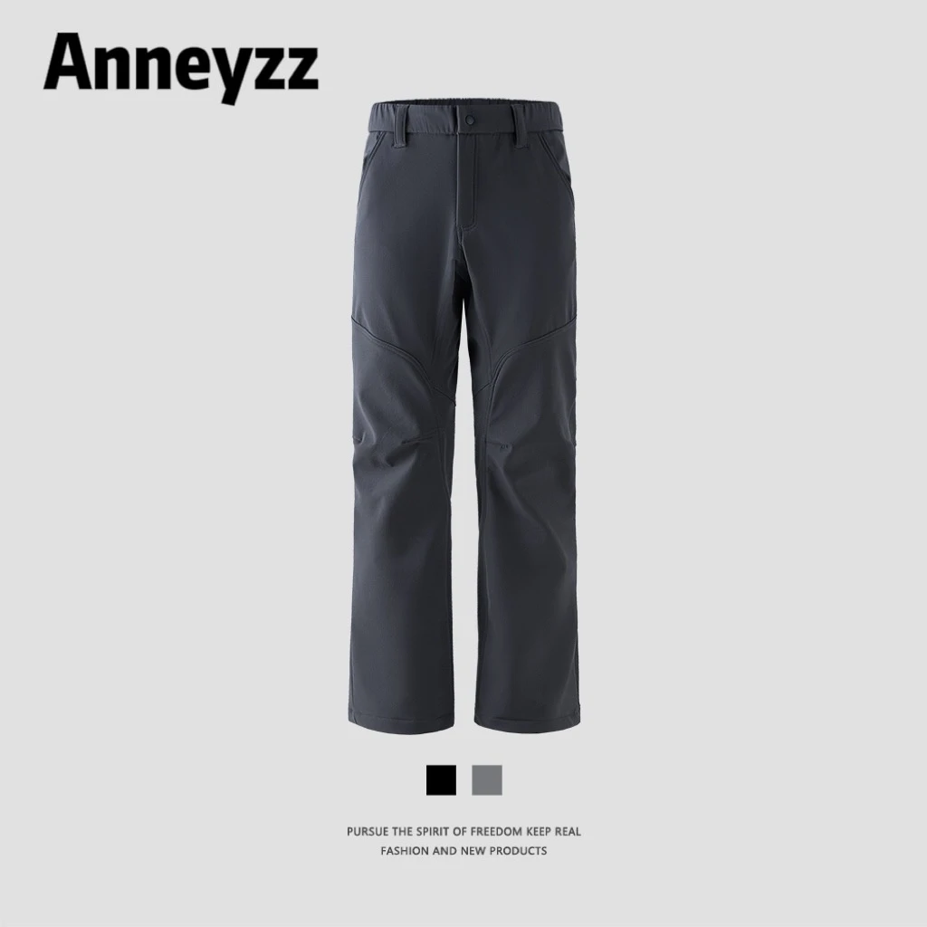 Anneyzz知易春季3D弯刀裤“Cronin pant”3.0户外软壳百搭休闲长裤