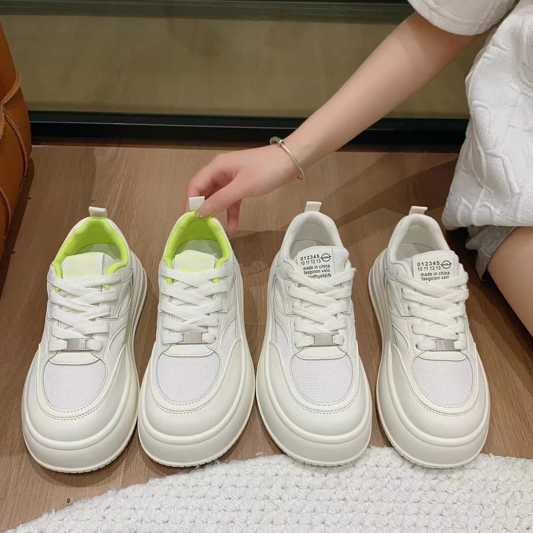 F02皇主角女士秋季新款松糕厚底休闲面包鞋