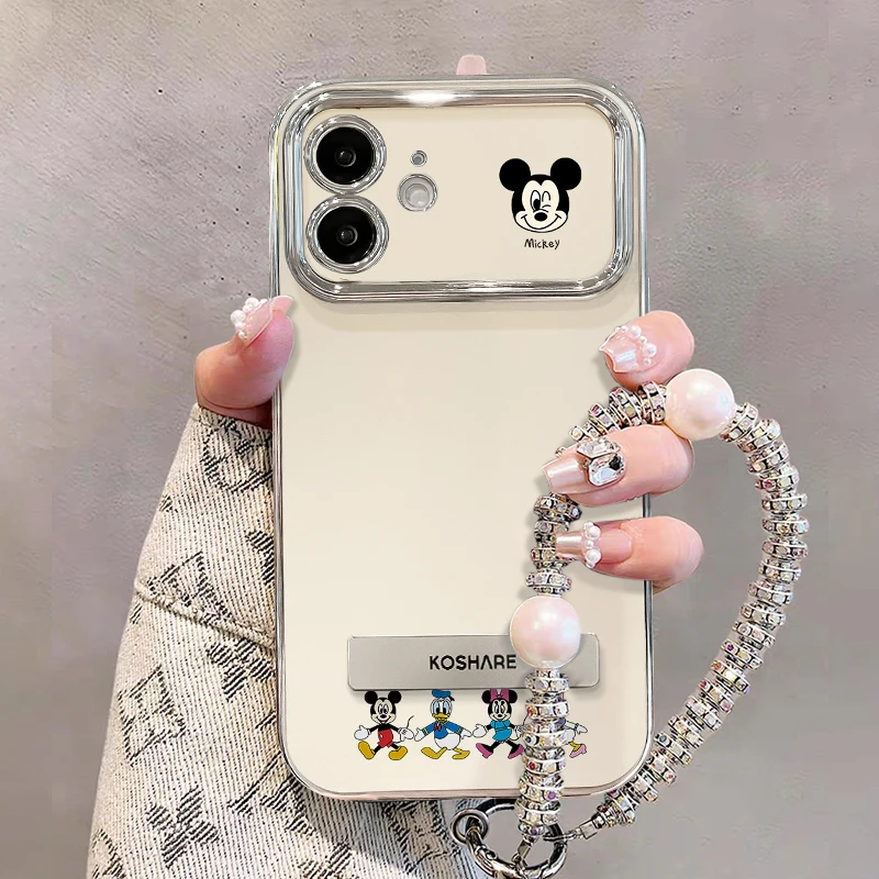 一排动物适用苹果15/华为/vivo/oppo/小米新款电镀大视窗手机壳