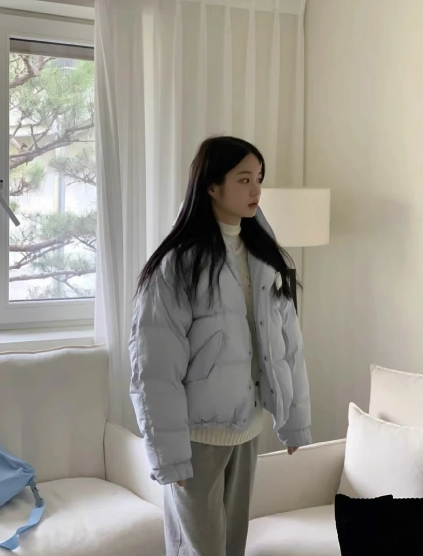 【仅支持48小时退换货】圣水洞～gab爆款拉链羽绒服