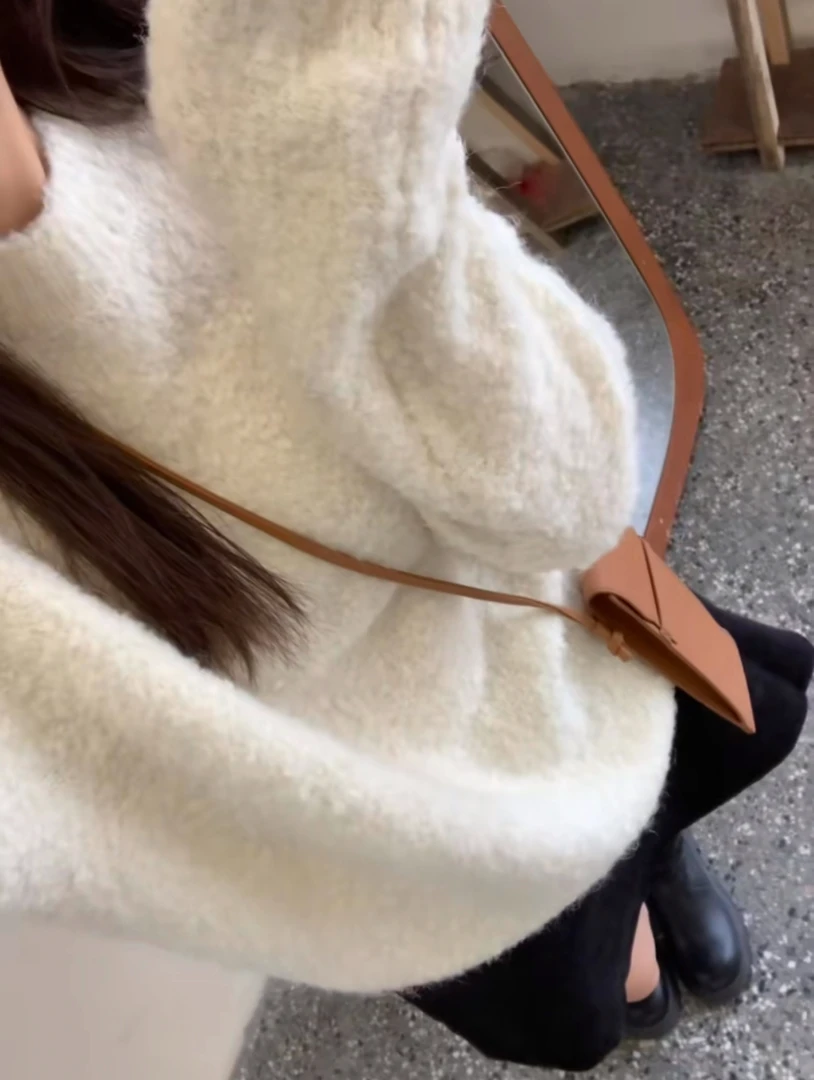 【仅支持48小时退换货】 in Korea ounce圈圈毛衣