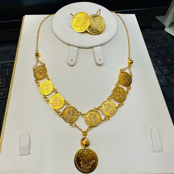 铜合金项链 tilla157号新款个性项链耳环