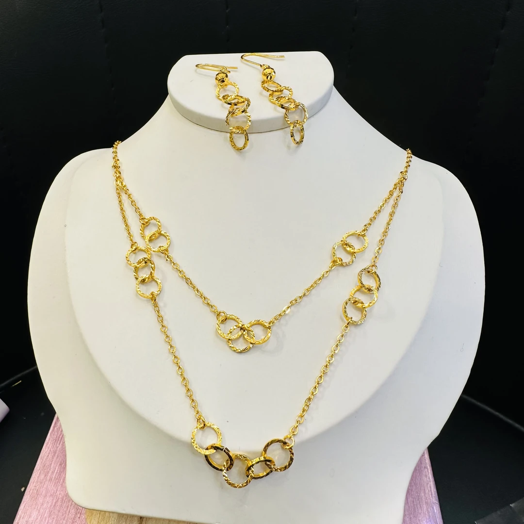 铜合金项链 280号新款个性项链耳环