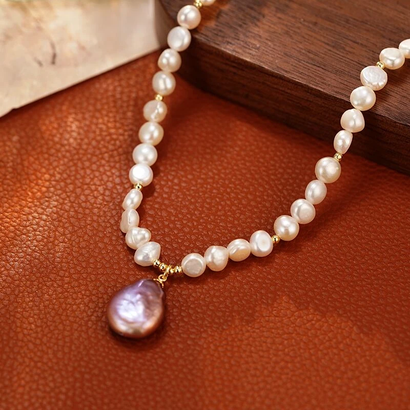 铜合金项链 0245【巴黎洛克】气质宫廷风经典优雅手工项链锁骨链