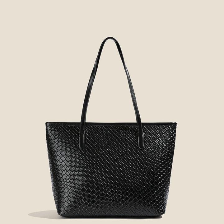 现货现发（宽30cm高29cm厚11cm)高品质百搭单肩斜挎女包003黑色