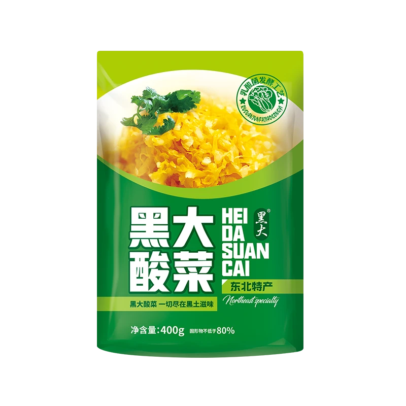 【福总甄选】酸菜 黑大乳酸菌酸菜400g/袋（丝）