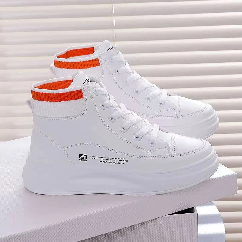 春夏女韩版时尚休闲百搭高帮板鞋6928/F639