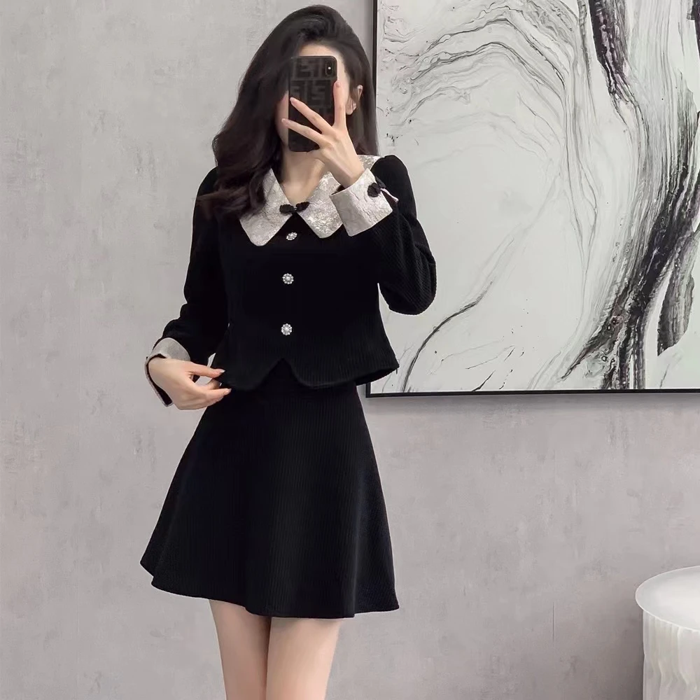 玖月【秋冬新款】6系列新款修身气质显瘦减龄套装