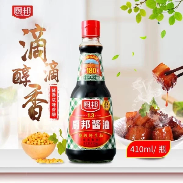 厨邦 特级生抽酱油 凉拌炒菜调料 410ml/瓶