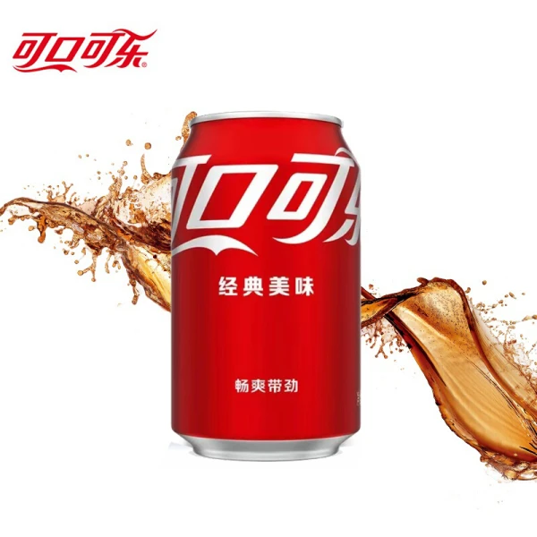 可口可乐 碳酸饮料汽水 330ml/罐 新老包装随机
