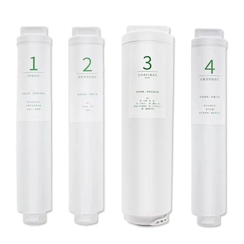 可配套小某米净水器滤芯400/600G厨上下式平替耗材RO膜活性炭1234