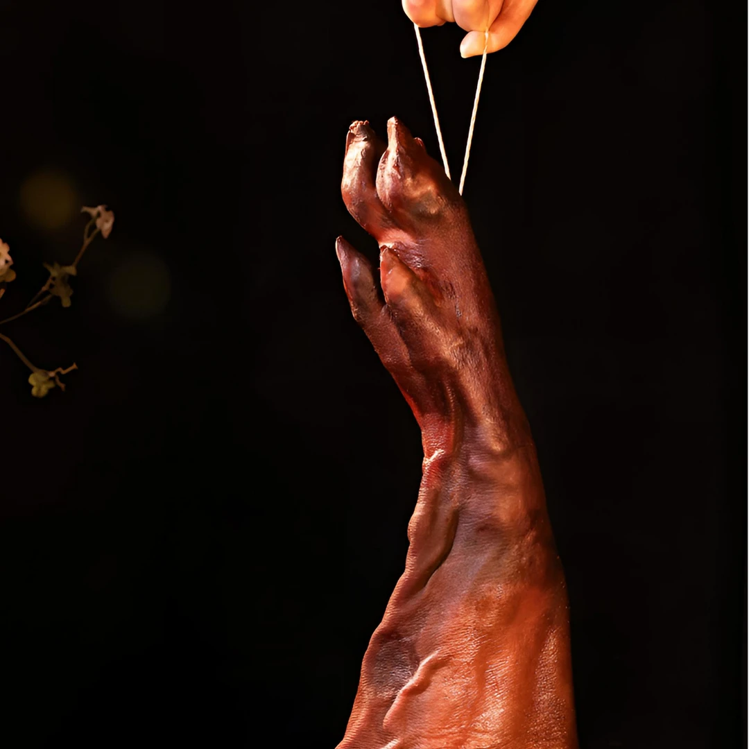 青川特产农家腊猪蹄正宗川味腊猪脚烟熏农家四川腊肉