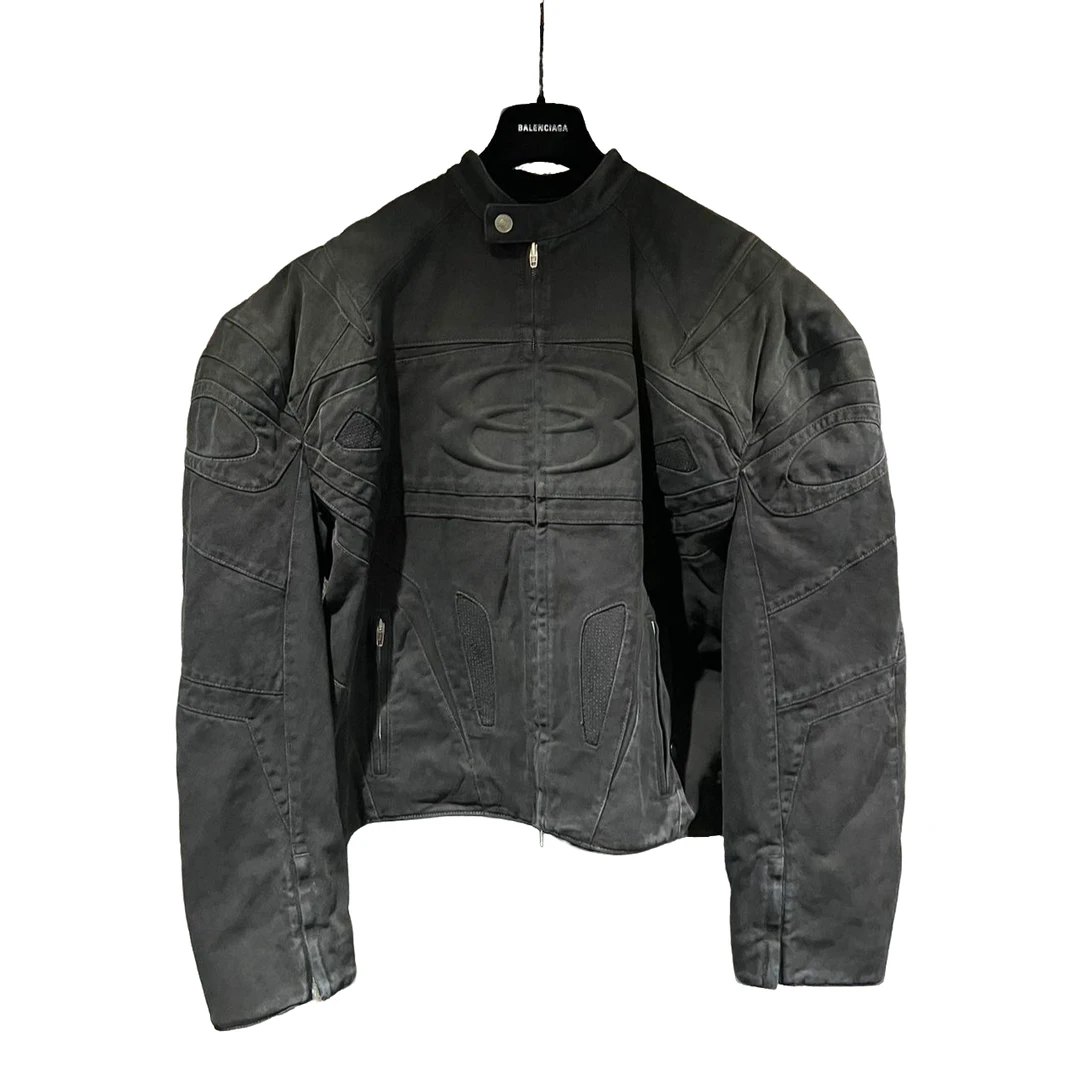 全新未使用 Balenciaga/巴黎世家 专柜 双环机车外套 3-4周到