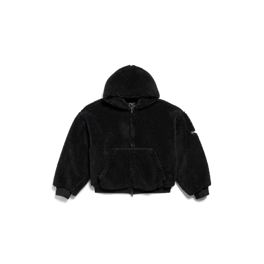 全新未使用 Balenciaga/巴黎世家 专柜 袖标泰迪连帽外套 3-4周到