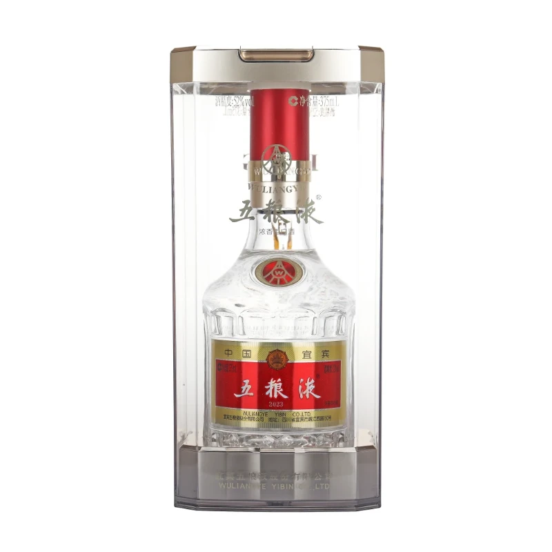 五粮]液52度375ml*1瓶 浓香型白酒