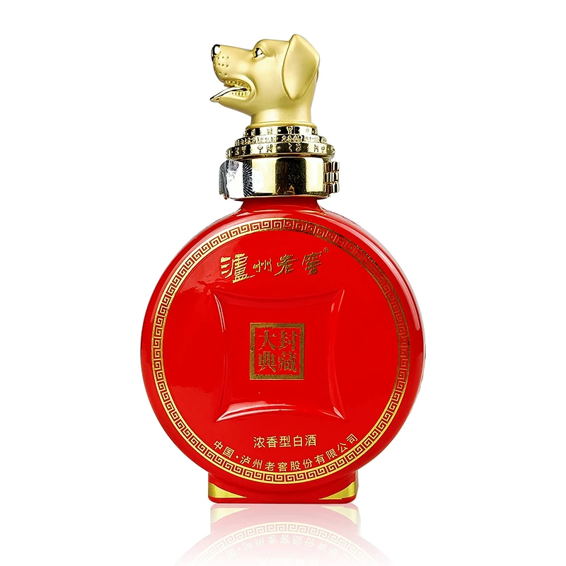 泸州老窖封藏大典系列生肖狗52度100mL 浓香型白酒