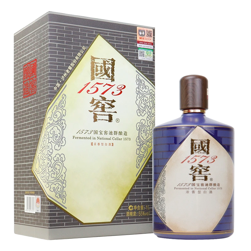 泸州老窖国窖1573书香门第礼盒 浓香型白酒  55度1000mL*1瓶