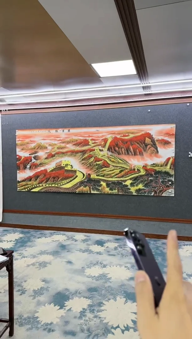 【闪购商品】绘画z王红兵-山水国画-大丈二