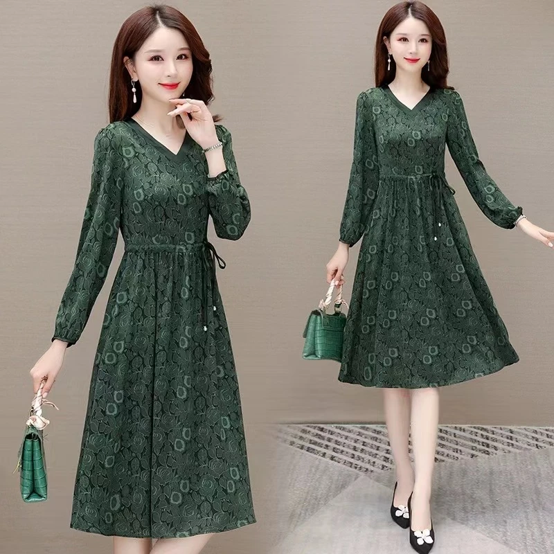 【Z980】2024新款女时尚高端气质修身显瘦连衣裙【直播间实物为准】