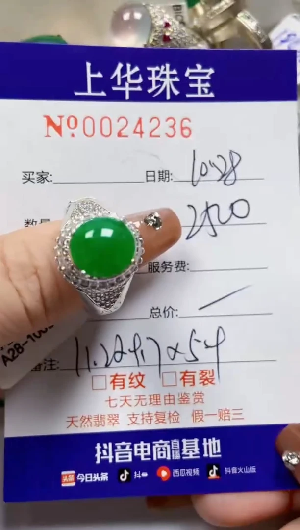 【闪购商品】翡翠颈饰未镶嵌/242360000